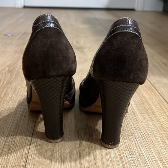 Marc Jacobs platform peep toe heels - Picture 12 of 16